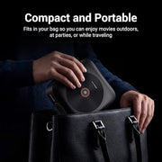 HAPPRUN 1500 ANSI 4K Decoding Outdoor Projector with Official Google TV | Smart Projector with WiFi and Bluetooth, Auto Focus & Keystone, Dolby Audio, Portable Home Theater for Indoor & Outdoor Movie