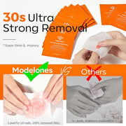 modelones Acetone Nail Polish Remover Pads 50 PCS Lemon