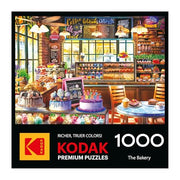 RoseArt Kodak Premium The Bakery 1000 Piece Jigsaw Puzzle for Adults | 19.25" x 26.625" Finished Size, Fully Interlocking Pieces, Poster Included, Made in USA