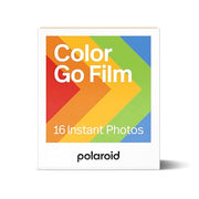 Polaroid Go Color Film, White Frame, 16 Photos (6017), Compatible with Go Cameras Only