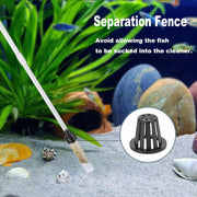 Carefree Fish Small Aquarium Gravel Vacuum Sand Cleaner Tank Water Changer | Silicone Squeeze Bulb,ABS Material Sturdy & Durable,6Ft Hose,(for 3~8Gal Tank) 2026 New Upgrade Version