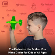 Foam Airplanes - Stocking Stuffers for Kids All Ages 4 5 6 7 8 9 10 Year Old - Best Toy Gift - Boy Toys Stocking Stuffer Gifts - Air Plane Gift Idea - Easter Basket Gifts for Boys & Girls Party Favors
