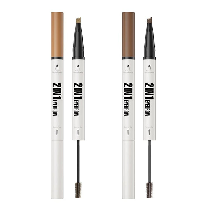 2-in-1 Waterproof Micro Brow Pen