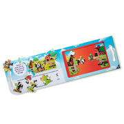 Melissa & Doug Take-Along On the Farm Magnetic Jigsaw Puzzles | Two 15-Piece Magnetic Puzzles, Fold-Out Carrying Case with Handle, Mess-Free Travel Toys, Preschool Toys for Kids, Ages 3+