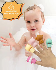 AQKILO Animal Finger Puppets, Funny Toys for Stories and Gifts, 10 Pieces | Weird Stuff Gifts With Funny Animals, Silly Stories, Pretend Play, Party Fun, and Creative Surprises