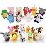 Sealive 22-Piece Animal Finger Puppets, Plush Finger Toys for Kids Ages 3+ | for toddler ages 3+, storytelling, pretend play, puppet shows, with 22 soft animal characters for books and classrooms