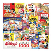 RoseArt - Kellogg's - Cereal Favorites - 1000 Piece Jigsaw Puzzles for Adults