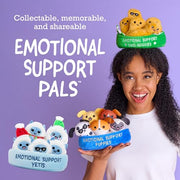 Emotional Support Ghosts, Cuddly Stuffed Animals by Relatable | Halloween Ghost Plush Toys & Cute Stuff, Halloween Gifts for All Ages, Includes 5 Plushies with Basket