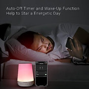 Momcozy Smart Baby Sound Machine with Night Light, White Noise Machine | Toddler Sleep Trainer 34 Soothing Sleep Sounds, Timer, App Remote Control, Egg Light, Personal Sleep Routine Alarm Clock