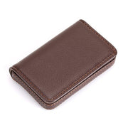 PU Leather Magnetic Business Card Holder