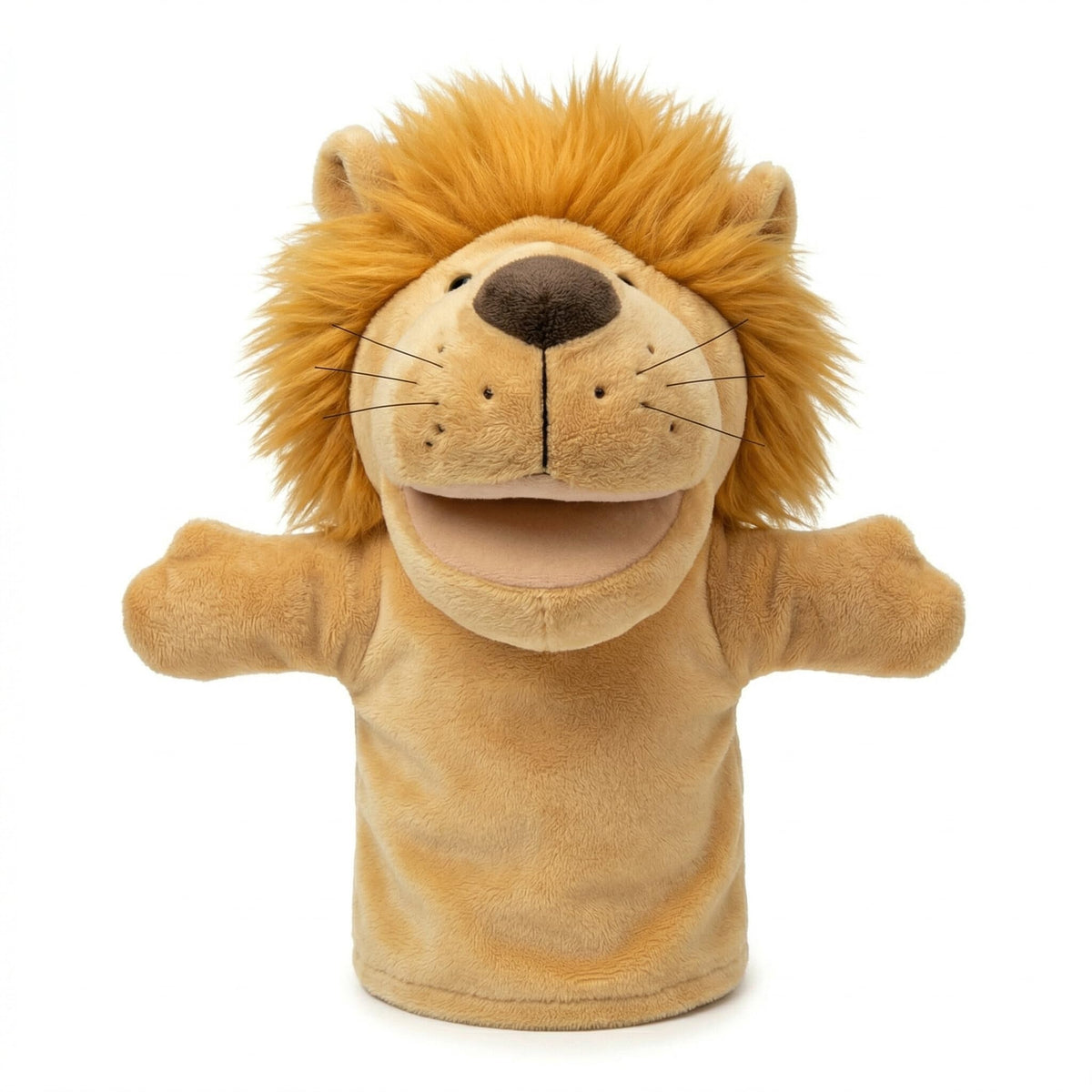 LOMTRATS Animal Hand Puppets for Kids,Toddler Includes Wolf Tiger Lion Monkey So on Movable Open Mouths, Perfect for Storytelling,Teaching,Preschool,Birthday Gifts