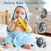 Baby Teething Toys 3-6 Months, Baby Chew Teether Toys | BPA Free, Babies Teething Relief, Banana Toothbrush, Fruit Shape Giraffe Newborn Teether Toy Gift for Boy and Girl