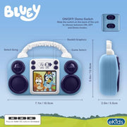 Bluey Toy Music Player, Toddler Toy with Built-in Music and Lights (Bluey)