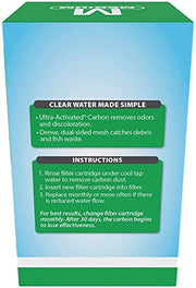 Tetra Whisper Bio-Bag Medium Filter Cartridges for Aquariums, 3 Count | Ready to Use, Fits Tetra Whisper Fish Tank Filters 5-10 Gal, PF-10, IQ 10, Replace Monthly