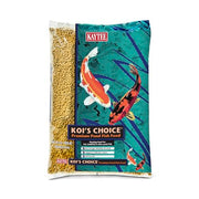 Kaytee Koi's Choice Floating Fish Food for Koi, Goldfish & Pond Fish | Supports growth. Fish food pellets for all seasons. 35% protein, fish meal first, highly digestible koi food