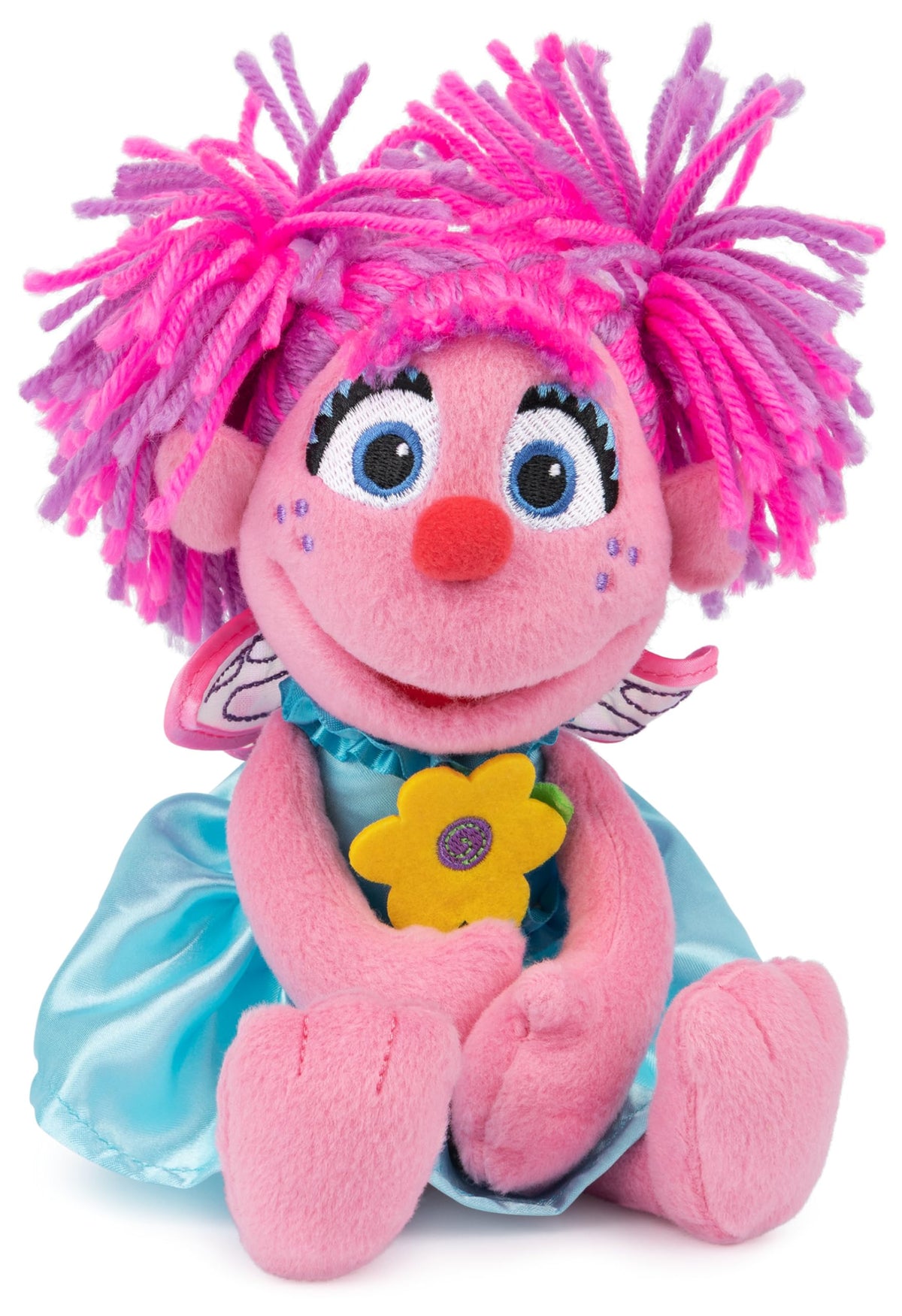 GUND Sesame Street Abby Cadabby 11-Inch Muppet Plush Toy for Ages 1+ | Soft Tactile Sensory Details Promote Pretend Play and Emotional Expression during Early Learning; Thoughtful Toddler Gift