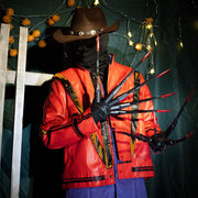 Foggizo Articulated Fingers With Fingernail, “Halloween Frights”, Extensions With Gloves, Halloween Costume Prop, Creepy Cosplay Claw Hands