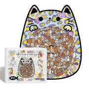 Cat Shaped Wooden Puzzle 