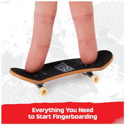TECH DECK Real Skateboards Ultra DLX Customizable Fingerboards 4-Pack | Customize 4 Boards, Stickers & Grip Tape, Authentic Details, Fidget Skateboard Toy Gifts for Kids & Collectors Ages 6+