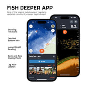 Deeper PRO+ 2 Sonar Fish Finder - Portable Fish Finder and Depth Finder For Kayaks, Boats and Ice Fishing with GPS Enabled | Castable Deeper Fish Finder with FREE User Friendly App