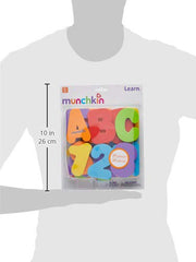 Munchkin® Learn™ Foam Bath Letters and Numbers, 36pc Toddler Bath Toys
