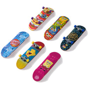 TECH DECK Spongebob Sk8shop Bonus Pack Customizable Fingerboards Set | Customize 6 Boards with Skate Tool & Wheels, Authentic Details, Fidget Skateboard Toy Gifts for Kids & Collectors Ages 6+