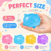 Gummy Bear Squishy, Squishy Bear Slow Rising Squeeze Fidget Toy, Pink | pink squishy gummy bear toy with slow-rising squeeze, for adults, classroom prizes, birthday gifts, party favors, 1 count