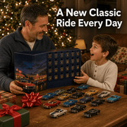 24 Days of Classic American Cars Advent Calendar – 24 Vintage Ride Collectibles for Car Lovers