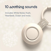 Hatch Go Portable Sound Machine & Sleep Soother for Babies & Kids (Putty)