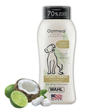 Wahl USA Dry Skin & Itch Relief Pet Shampoo for Dogs – Oatmeal Formula with Coconut Lime Verbena Scent & Pet Friendly Formula, 24 Oz - Model 820004A