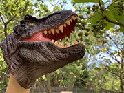 Tyrannosaurus Rex Dinosaur Hand Puppet Toy, Dino Figure Puppets | Battle T-Rex Head Party Role Play Games for Kids, Realistic Dinosaur Soft Rubber Bathing Toys for Boys Girls Gift 3-12