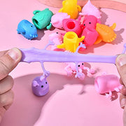 20 PCS Cute Monster Stretchy Finger Puppets Fidget Toys | Soft Rubber Finger Doll Toys for Role Playing,Party,Christmas,Easter Halloween Party Favors
