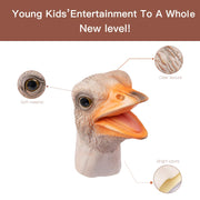 Yolococa Ostrich Hand Puppet, Animal Puppet for Storytelling | Animal Hand Puppet Designed for Storytelling Pretend Play Classroom Activities Animal Learning and Creative Interactions
