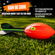Nerf Vortex Aero Howler Foam Ball, Classic Long-Distance Football, Flight-Optimizing Tail, Whistling Sound, Indoor & Outdoor Fun, Christmas Stocking Stuffers for Kids