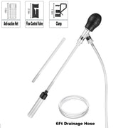 Carefree Fish Small Aquarium Gravel Vacuum Sand Cleaner Tank Water Changer | Silicone Squeeze Bulb,ABS Material Sturdy & Durable,6Ft Hose,(for 3~8Gal Tank) 2026 New Upgrade Version