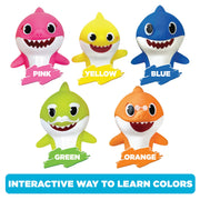 Nickelodeon Baby Shark 5 Pc Finger Puppet Set - Party Favors, Educational, Bath Toys, Story Time, Beach Toys, Playtime,5 Count (Pack of 1)