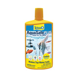 Tetra AquaSafe Plus Water Conditioner & Dechlorinator For Aquarium, 33.8 oz | Treats 2X the Water as Standard AquaSafe, Makes Tap Water Safe, Reduces Fish Stress, Removes Chlorine, Use Monthly