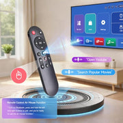 Mini Projector with Wifi 6 and Bluetooth 5.4, Smart Portable Projector 4K Support, Android 14 & 400 ANSI, Auto Focus & Keystone, 1080P Small Proyector Magcubic HY320Pro for Bedroom, Movie, Outdoor