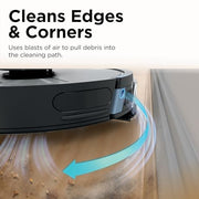 Shark Matrix Plus Robot Vacuum & Mop Combo, 60-Day Self-Emptying, AV2610WA | Matrix Clean Navigation for Carpet, Hard Floors & Pet Hair, HEPA, Sonic Mopping, Anti-Hair Wrap, LiDAR Mapping, Wi-Fi Control