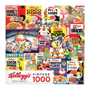 RoseArt - Kellogg's - Cereal Favorites - 1000 Piece Jigsaw Puzzles for Adults