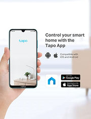 Tapo 1080P Indoor Security Camera, Baby Monitor, Dog Camera, Wired, C100 | Motion Detection, 2-Way Audio, Siren, Night Vision, Cloud & SD Card Storage, Works w/Alexa & Google Home