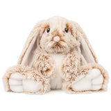 Bunny Microwavable & Weighted Stuffed Animals - 1.5 Lbs Unscented Heating Pad for Period Cramps Pain Relief and Anxiety, Cute Bunny Plush Toys Gifts for Women Girls Adults and Kids by Happy Fuel