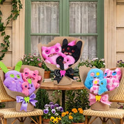 Fuggler Bouquets: 2x9 Inch + 1x3.5 Inch Plush Set (Sasquoosh, Stinkface, Squooshface) by ZURU, Funny Ugly Monster Designs, Unique Gift for Collectors