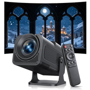 Native 1080P Mini Projector with WiFi and Bluetooth, Portable Projector