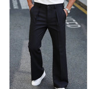 ⏳Limited-time⏰Men's Soft Draped Straight Leg Trousers👖
