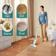 6 Pack Steam Mop Replacement Pads Compatible with Shark Steam Mops | Fit for S1000/S1000A/S1000C/S1000WM/S1001C, Floor Steamer Pads Washable, Reusable Microfiber Cleaner Pads
