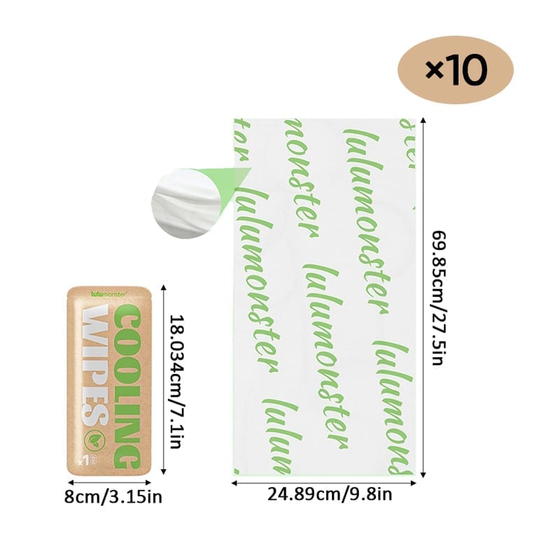 Cooling Wet Towelettes