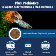 TetraMin Tropical Flakes Fish Food, 7.06 oz | Complete Daily Diet For Top-And-Mid Feeding Tropical Fish, Protein For Growth & Prebiotics for Digestion, Clear Water Formula
