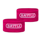 Battle Sports Thick Football Armbands | Designed for maximum performance, soft sweat bands for ultimate comfort, secure fit that stays put, absorbs moisture in play