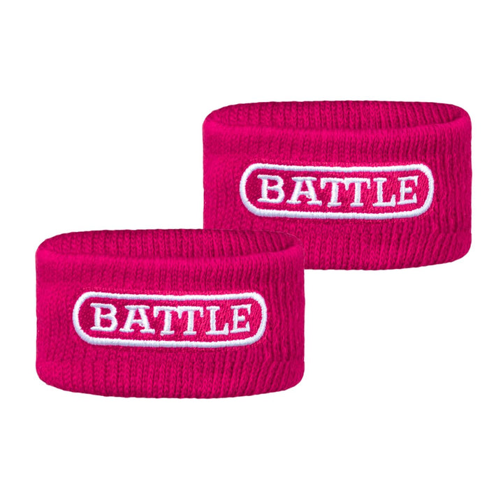 Battle Sports Thick Football Armbands | Designed for maximum performance, soft sweat bands for ultimate comfort, secure fit that stays put, absorbs moisture in play